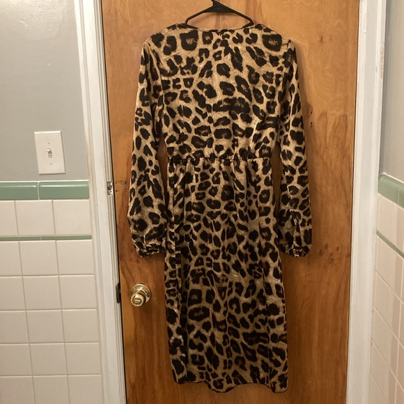SHEIN Leopard Print Dress - Picture 6 of 7